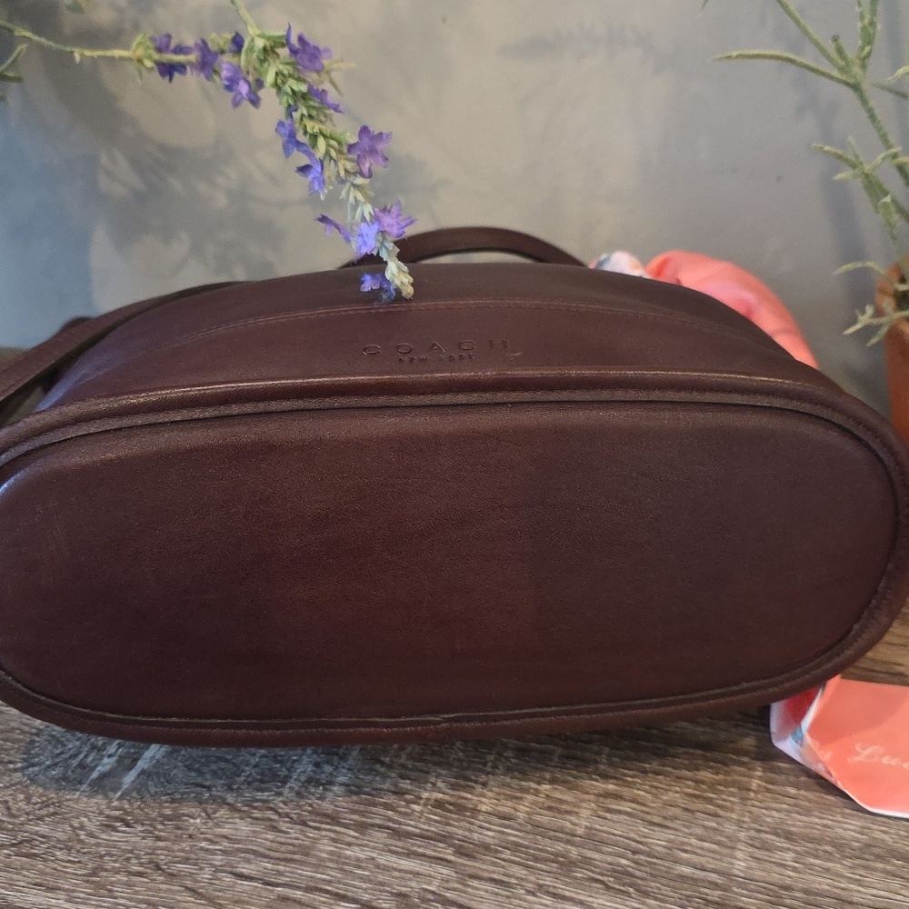 Coach Vintage Westport Bucket Bag Mahogany Excellent 1998 # 4242 - Picture 6 of 11